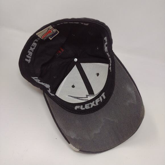 Alpinestars Flexfit Hat Size S-M Black Embroidered Logo 4 Autographs SEE DESC - Picture 9 of 11